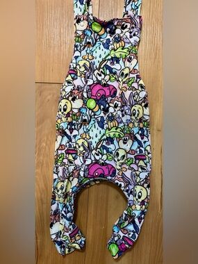 BAMBOO Baby Looney Tunes Overalls/NWOT